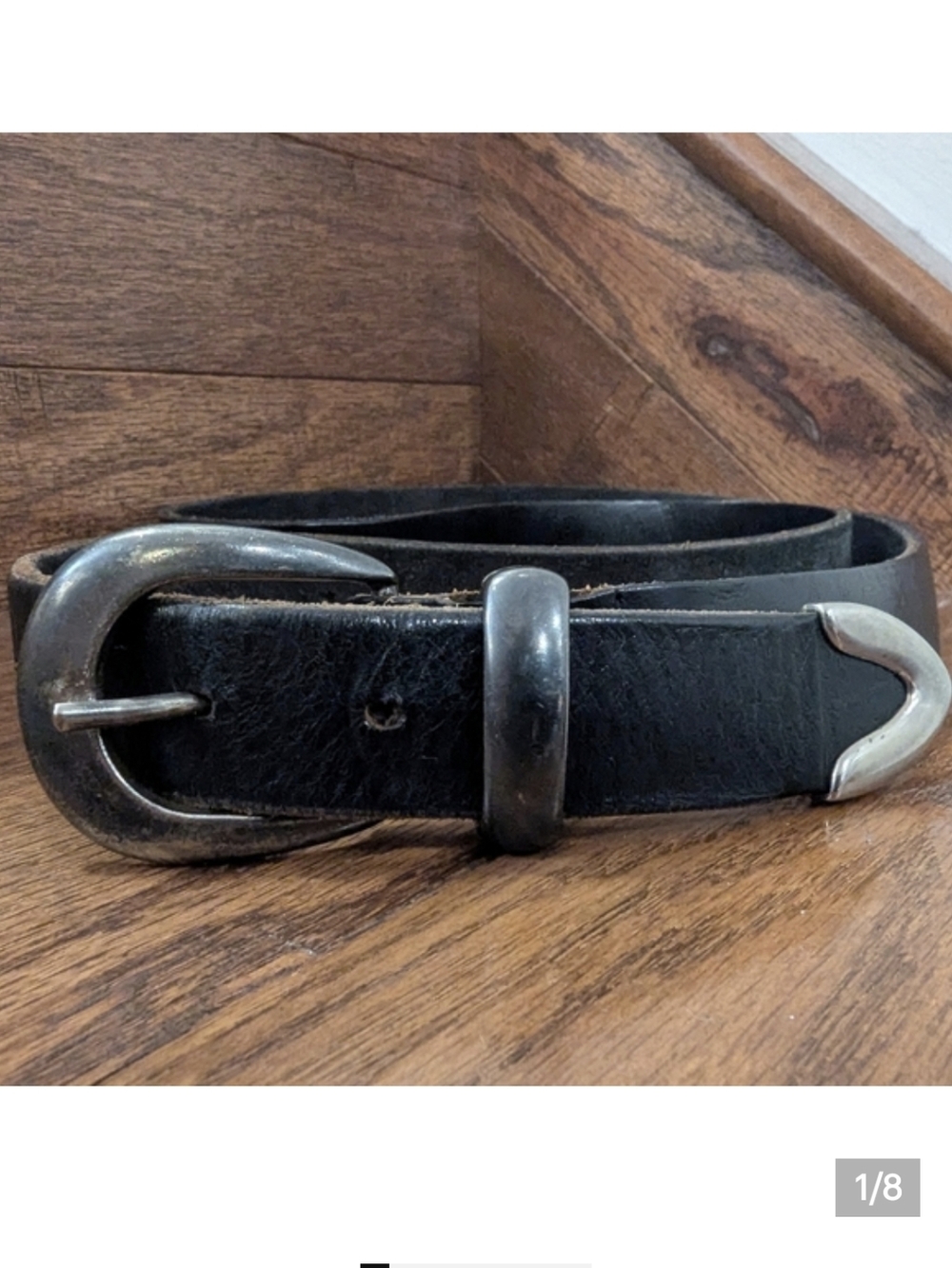 Handcrafted Quality custom made Unisex XXL Western Leather belt made in Canada.